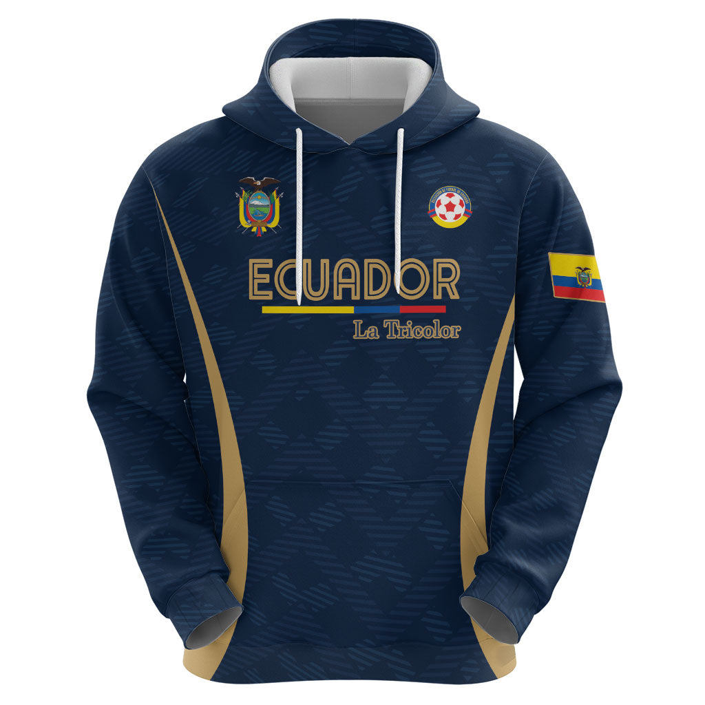 Custom Ecuador 2026 World Football Hoodie La Tri Go Champion