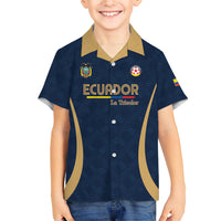 Custom Ecuador 2026 World Football Kid Hawaiian Shirt La Tri Go Champion