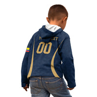 Custom Ecuador 2026 World Football Kid Hoodie La Tri Go Champion