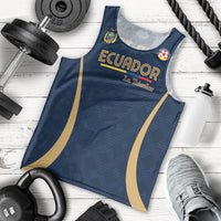 Custom Ecuador 2026 World Football Men Tank Top La Tri Go Champion