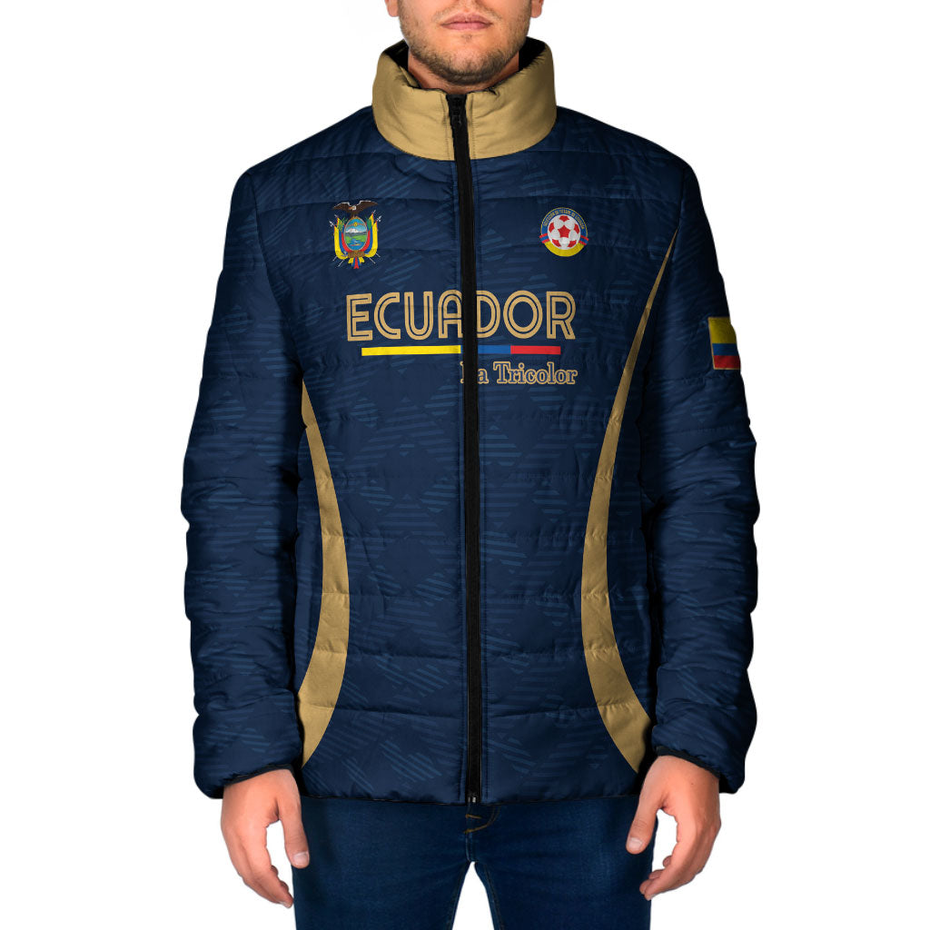 Custom Ecuador 2026 World Football Padded Jacket La Tri Go Champion
