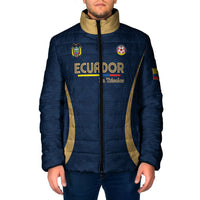 Custom Ecuador 2026 World Football Padded Jacket La Tri Go Champion