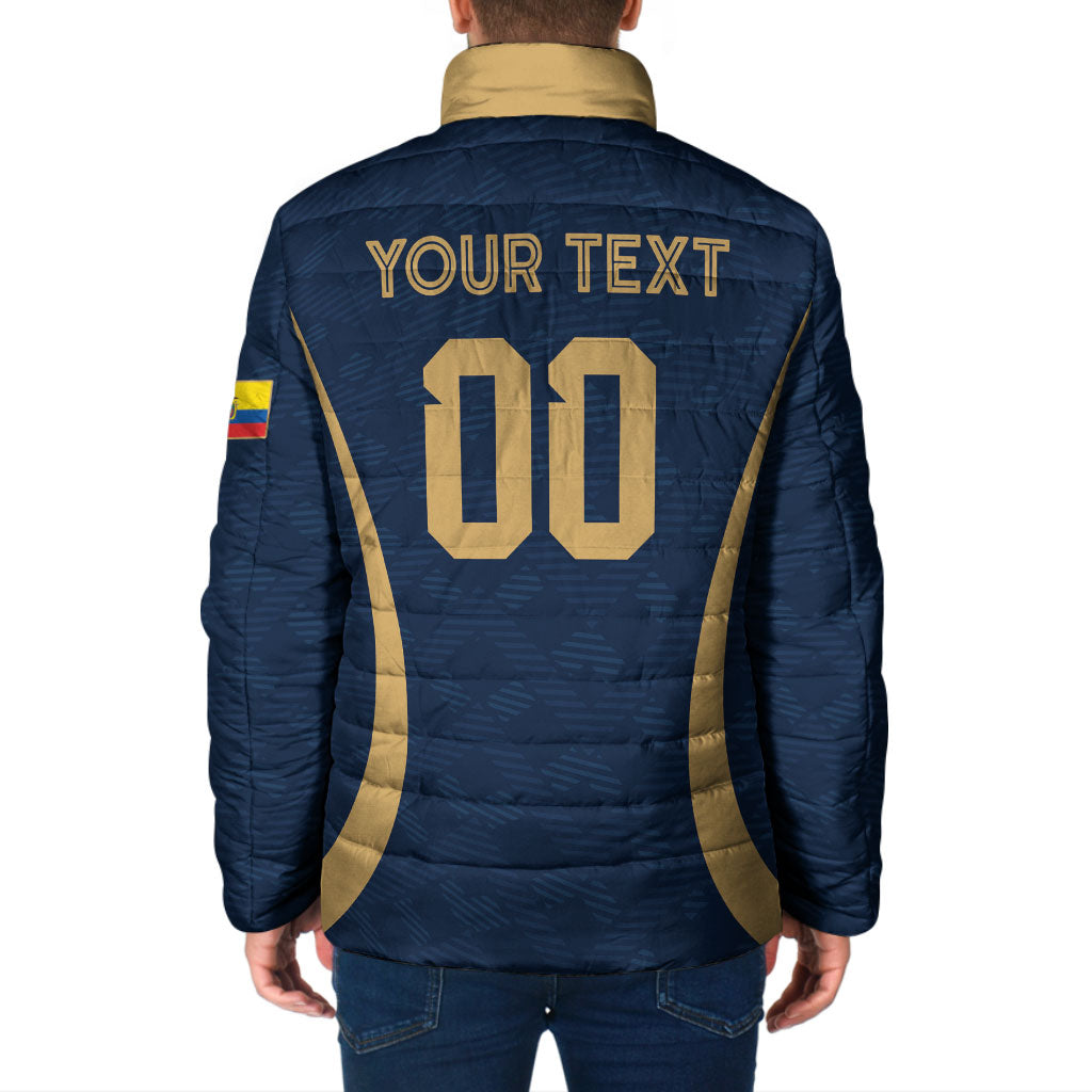 Custom Ecuador 2026 World Football Padded Jacket La Tri Go Champion