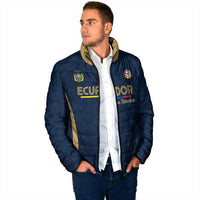 Custom Ecuador 2026 World Football Padded Jacket La Tri Go Champion