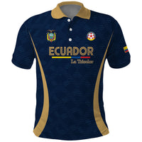 Custom Ecuador 2026 World Football Polo Shirt La Tri Go Champion