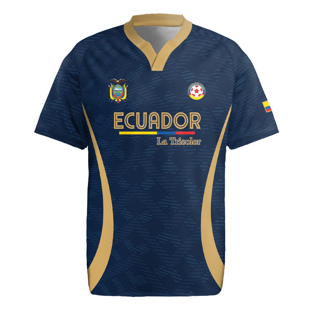 Custom Ecuador 2026 World Football Rugby Jersey La Tri Go Champion