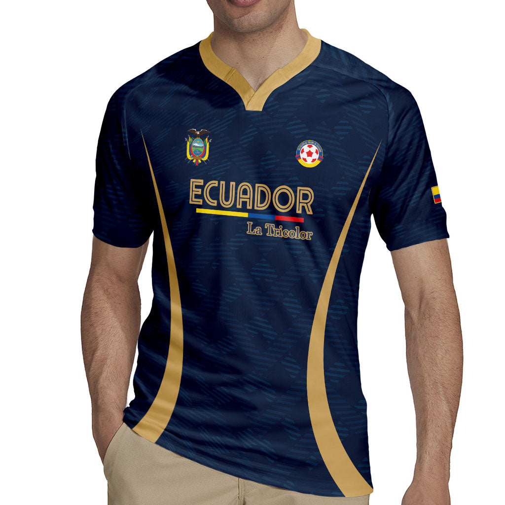 Custom Ecuador 2026 World Football Rugby Jersey La Tri Go Champion