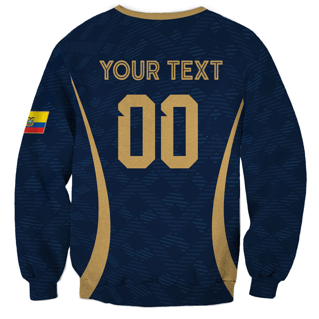 Custom Ecuador 2026 World Football Sweatshirt La Tri Go Champion