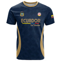 Custom Ecuador 2026 World Football T Shirt La Tri Go Champion