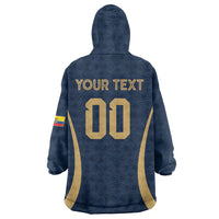 Custom Ecuador 2026 World Football Wearable Blanket Hoodie La Tri Go Champion