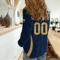 Custom Ecuador 2026 World Football Women Casual Shirt La Tri Go Champion