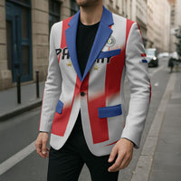 Custom Paraguay 2026 World Football Blazer La Albirroja Go Champion