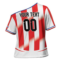 Custom Paraguay 2026 World Football Cross Shoulder Shirt La Albirroja Go Champion