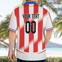 Custom Paraguay 2026 World Football Hawaiian Shirt La Albirroja Go Champion