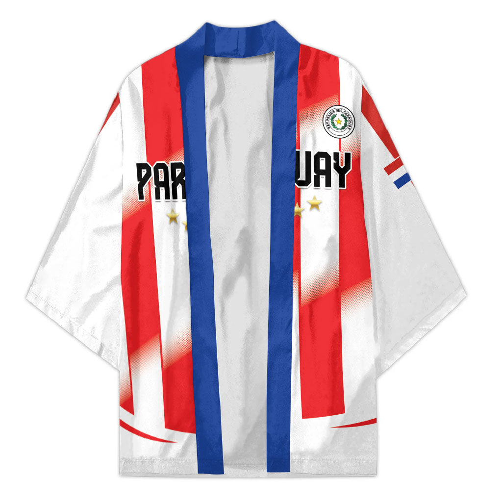 Custom Paraguay 2026 World Football Kimono La Albirroja Go Champion