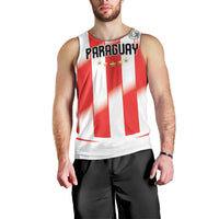 Custom Paraguay 2026 World Football Men Tank Top La Albirroja Go Champion