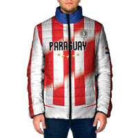 Custom Paraguay 2026 World Football Padded Jacket La Albirroja Go Champion