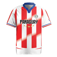 Custom Paraguay 2026 World Football Rugby Jersey La Albirroja Go Champion