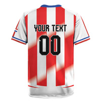 Custom Paraguay 2026 World Football Rugby Jersey La Albirroja Go Champion