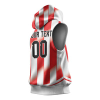 Custom Paraguay 2026 World Football Sleeveless Hoodie La Albirroja Go Champion