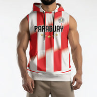 Custom Paraguay 2026 World Football Sleeveless Hoodie La Albirroja Go Champion