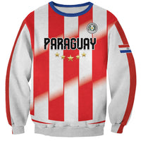 Custom Paraguay 2026 World Football Sweatshirt La Albirroja Go Champion
