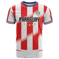Custom Paraguay 2026 World Football T Shirt La Albirroja Go Champion