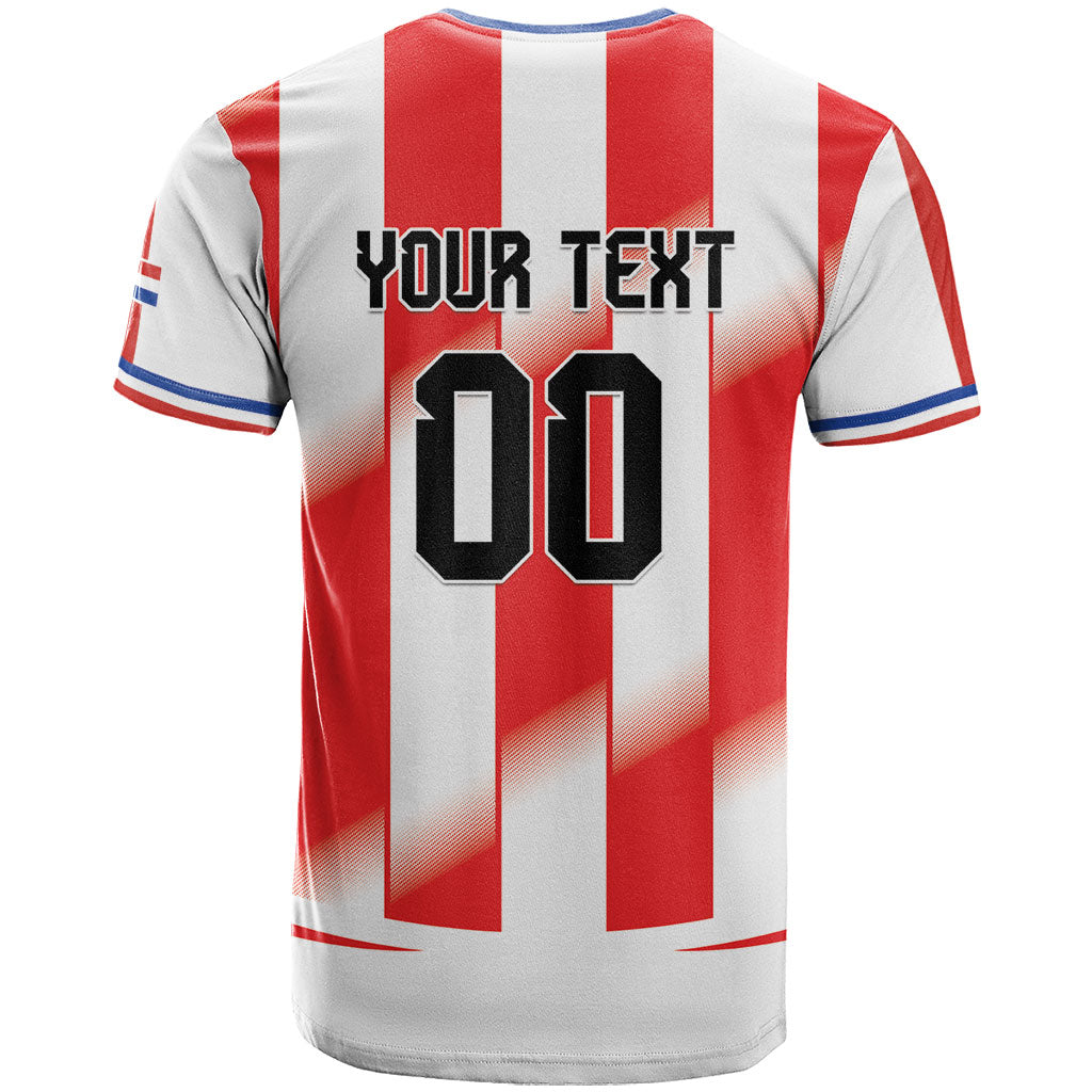 Custom Paraguay 2026 World Football T Shirt La Albirroja Go Champion