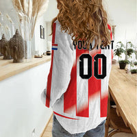 Custom Paraguay 2026 World Football Women Casual Shirt La Albirroja Go Champion