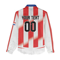 Custom Paraguay 2026 World Football Women Casual Shirt La Albirroja Go Champion