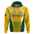 Australia Soccer Hoodie Matildas Sporty Yellow Version - Wonder Print Shop