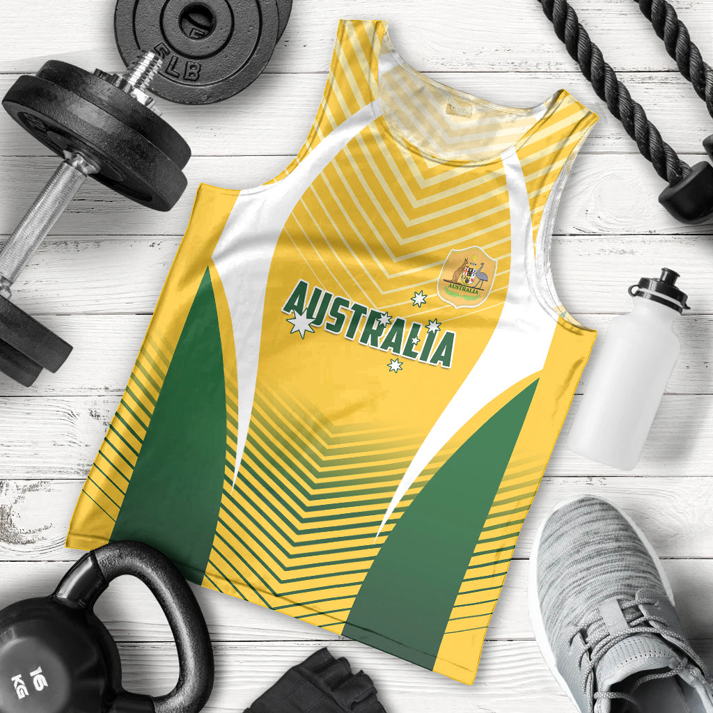 personalised-australia-soccer-men-tank-top-matildas-sporty-yellow-version