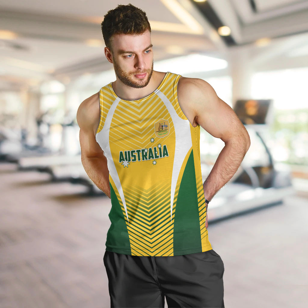 personalised-australia-soccer-men-tank-top-matildas-sporty-yellow-version