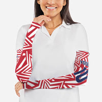 Custom Soccer 2026 USA Arm Sleeves Red Star Stylized