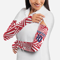 Custom Soccer 2026 USA Arm Sleeves Red Star Stylized