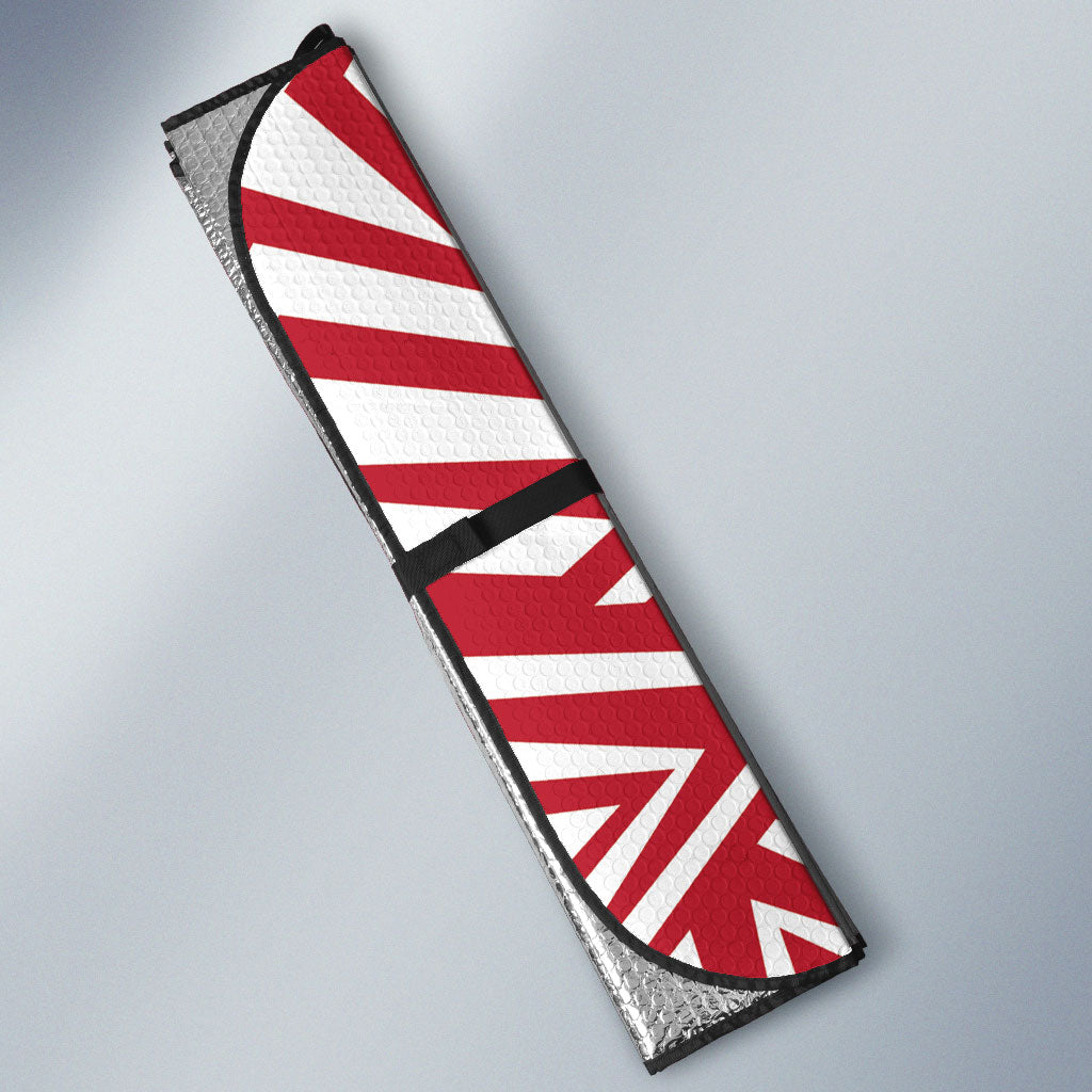Soccer 2026 USA Auto Sun Shade Red Star Stylized