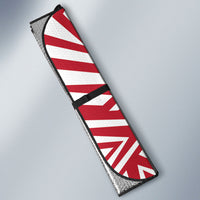 Soccer 2026 USA Auto Sun Shade Red Star Stylized