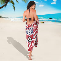 Soccer 2026 USA Sarong Red Star Stylized