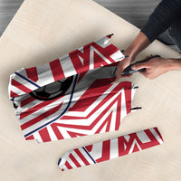 Soccer 2026 USA Umbrella Red Star Stylized