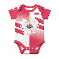 Custom Volleyball 2026 Poland 3rd Champions Baby Onesie