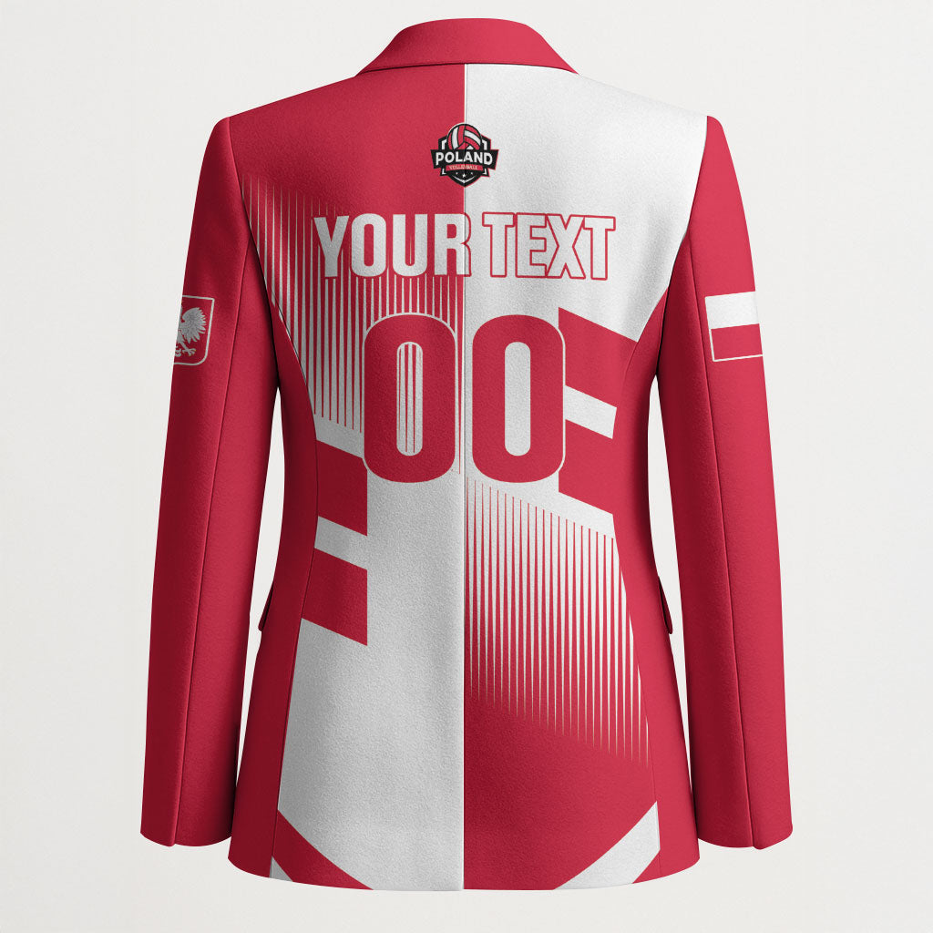 Custom Volleyball 2026 Poland 3rd Champions Blazer