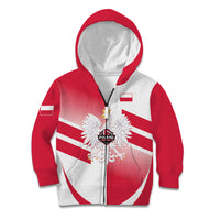 Custom Volleyball 2026 Poland 3rd Champions Kid Hoodie