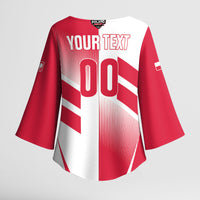 Custom Volleyball 2026 Poland 3rd Champions Kimono Sleeve Blouse