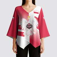 Custom Volleyball 2026 Poland 3rd Champions Kimono Sleeve Blouse