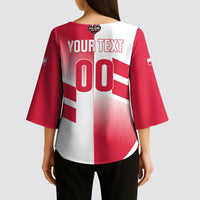 Custom Volleyball 2026 Poland 3rd Champions Kimono Sleeve Blouse