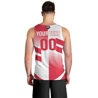 Custom Volleyball 2026 Poland 3rd Champions Men Tank Top