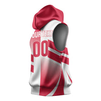 Custom Volleyball 2026 Poland 3rd Champions Sleeveless Hoodie