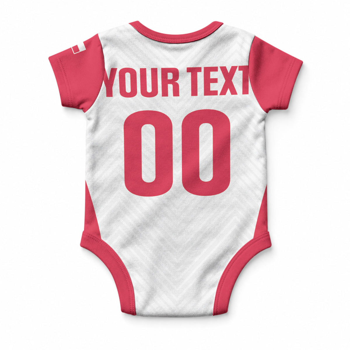 Custom Poland 2026 Volleyball Baby Onesie Polish Eagle Champions
