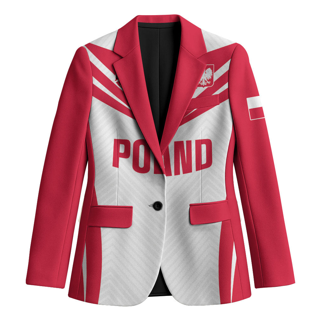 Custom Poland 2026 Volleyball Blazer Polish Eagle Champions