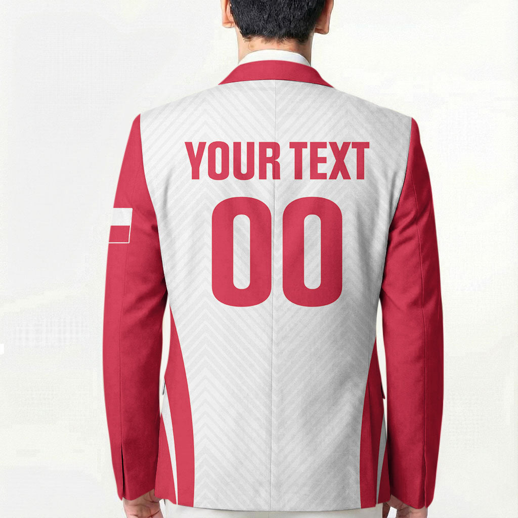 Custom Poland 2026 Volleyball Blazer Polish Eagle Champions